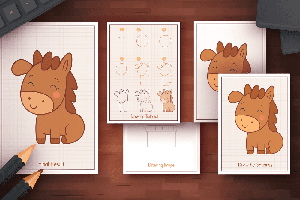 Jak narysować konia – pięć sposobów na narysowanie konia Jak narysować konia – pięć sposobów na narysowanie konia