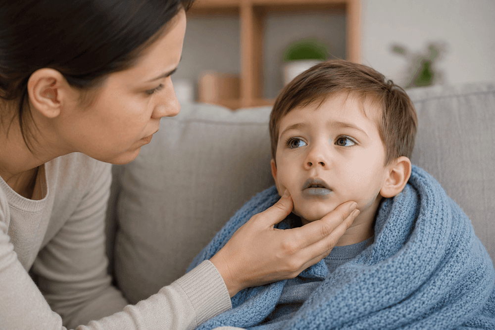 Sine usta u dziecka – kiedy to norma, a kiedy powód do niepokoju? Sine usta u dziecka – kiedy to norma, a kiedy powód do niepokoju?
